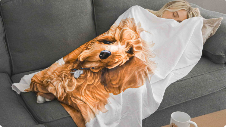 custom pet blankets