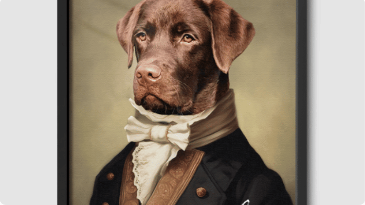 royal pet portraits