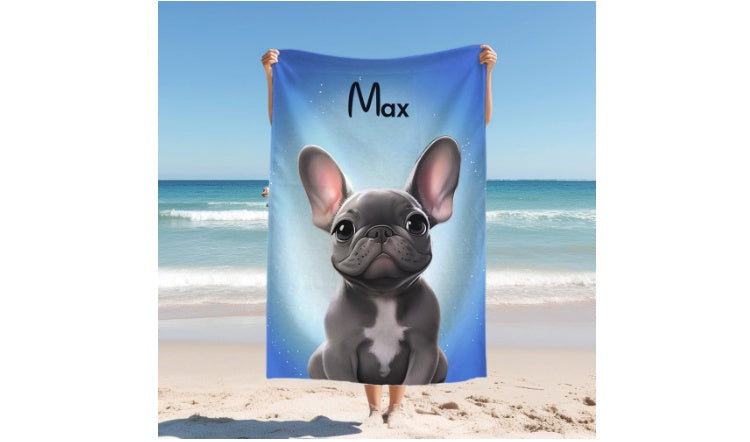 custom pet towels