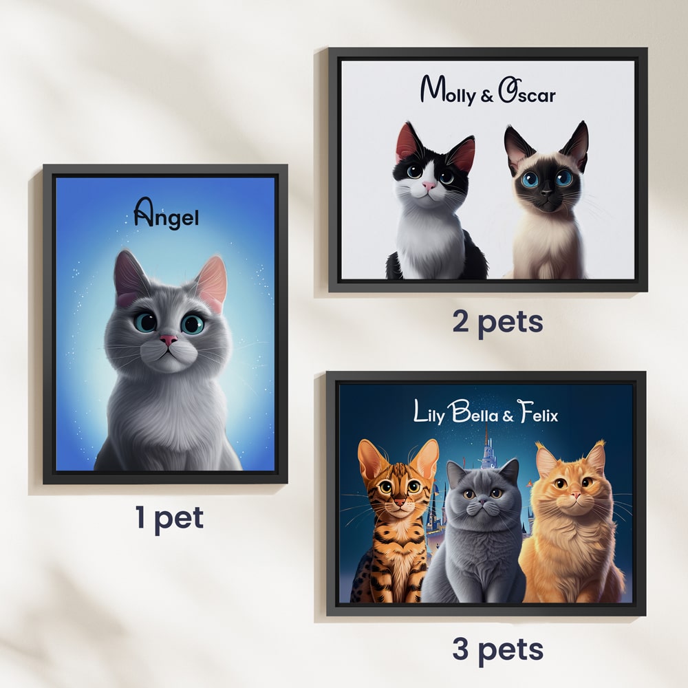 Cat Cartoon Images Lander Pet Portraits