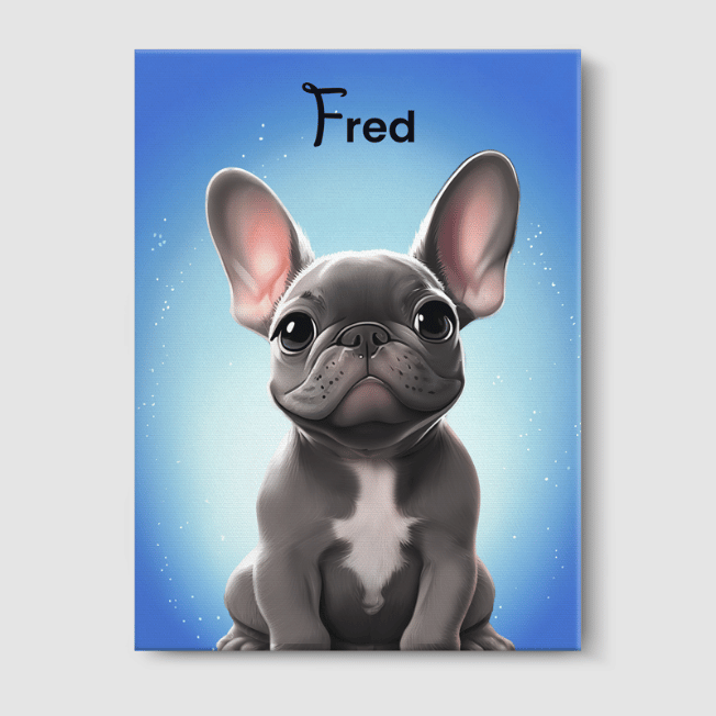 Cartoon 1 Pet Portrait