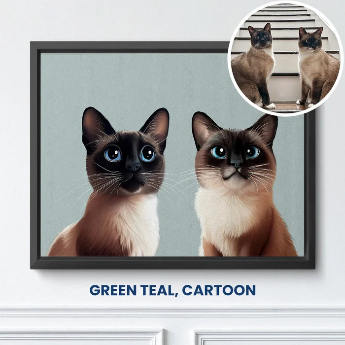 Turn Your Pet Into A Cartoon Portrait  PetPortraits.com   