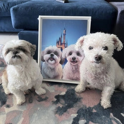 2 Cuties - Pet Portrait Cartoon Style by PetPortraits.com