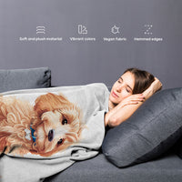 Super Soft Fleece Blanket  PetPortraits.com   