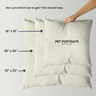 18x18" Custom Throw Pillow