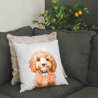 Pet Portrait Throw Pillow  PetPortraits.com   