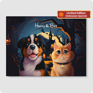Custom Pet Portrait - 2 Pet