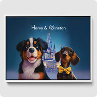 Custom Pet Portrait - 2 Pet