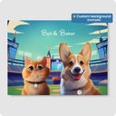 Custom Pet Portrait - 2 Pet
