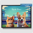 Custom Pet Portrait - 2 Pet