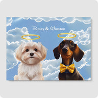 Custom Pet Portrait - 2 Pet