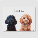 Custom Pet Portrait - 2 Pet