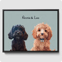 Custom Pet Portrait - 2 Pet