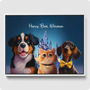 Custom Pet Portrait - 3 Pet