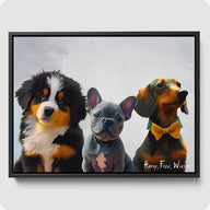 Impressionist Pet Portrait - 3 Pet