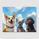 Impressionist Pet Portrait - 3 Pet