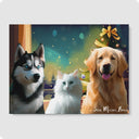 Impressionist Pet Portrait - 3 Pet