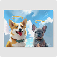 Impressionist Pet Portrait - 2 Pet