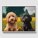 Impressionist Pet Portrait - 2 Pet