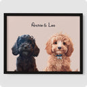 Custom Pet Portrait - 2 Pet