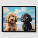 Impressionist Pet Portrait - 2 Pet