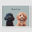Custom Pet Portrait - 2 Pet