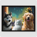 Impressionist Pet Portrait - 3 Pet