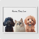 Custom Pet Portrait - 3 Pet