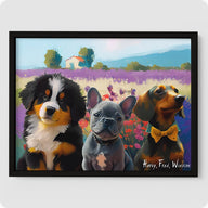 Impressionist Pet Portrait - 3 Pet