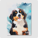 Watercolor Pet Portrait - 1 Pet