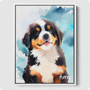 Watercolor Pet Portrait - 1 Pet