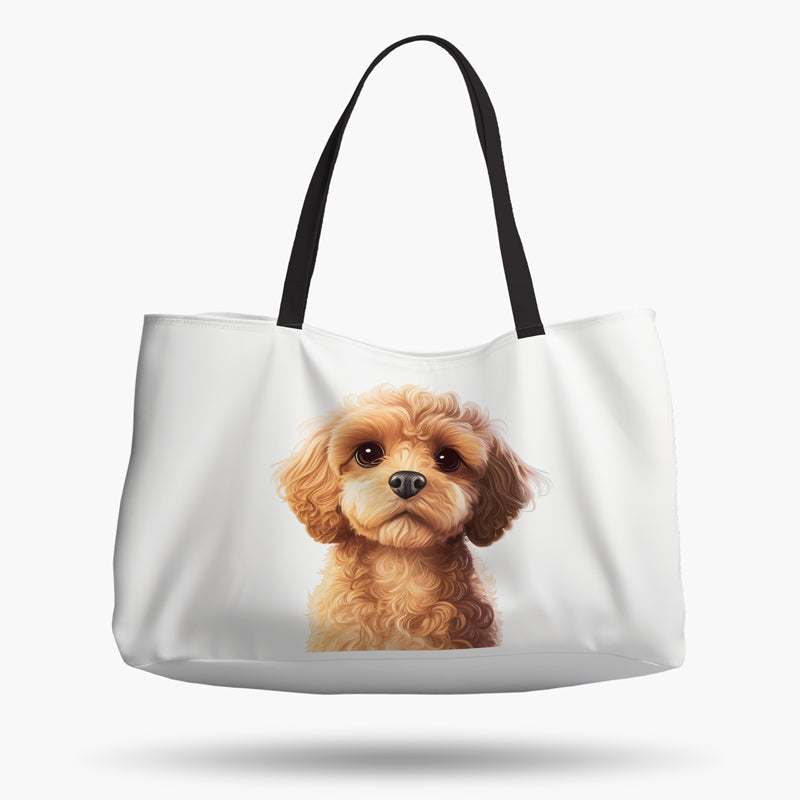 Custom Weekender Tote Bag  Pet Portraits   