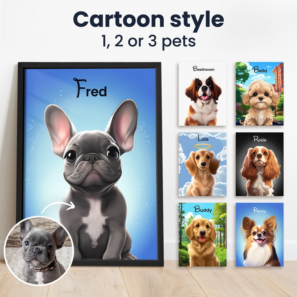 Dog Cartoon Images Lander  Pet Portraits   