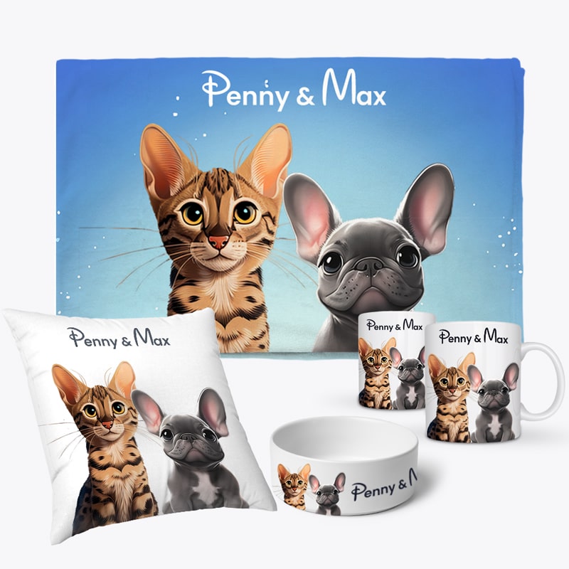 Home Decor Bundle  Pet Portraits   