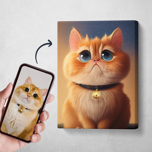 Turn Your Cat Into A Cartoon Portrait  PetPortraits.com   