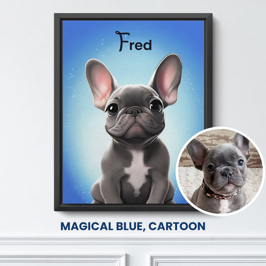 Turn Your Pet Into A Cartoon Portrait  PetPortraits.com   