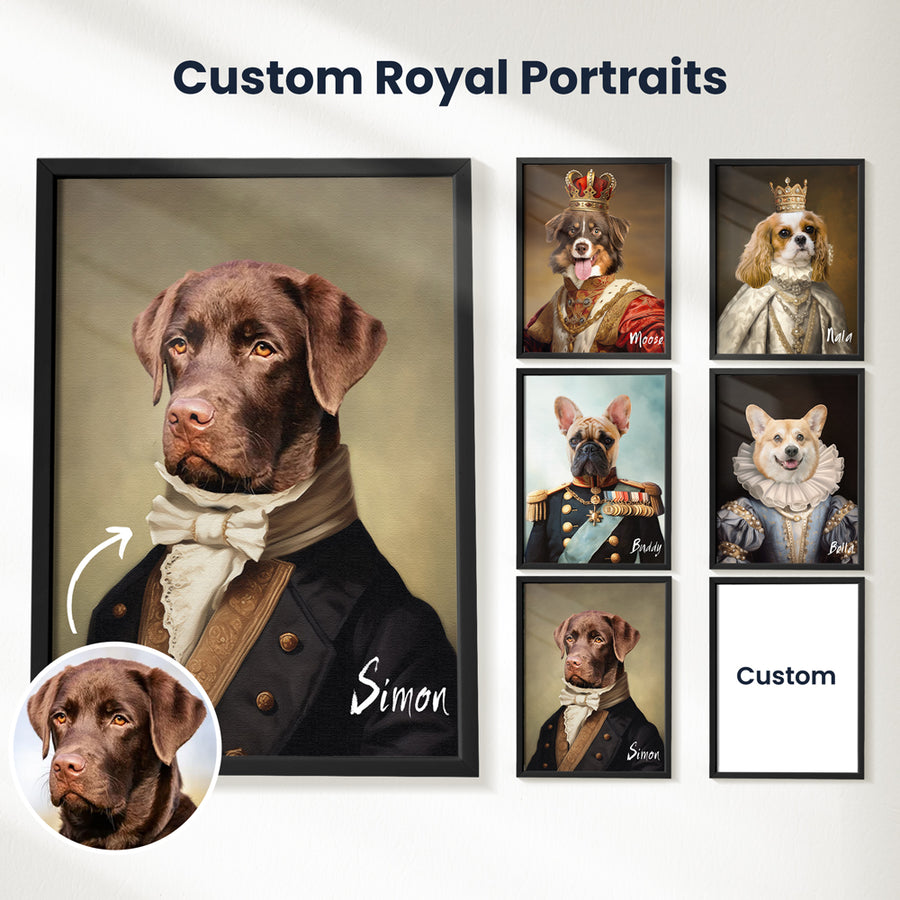 Royal Pet Portrait  PetPortraits.com   