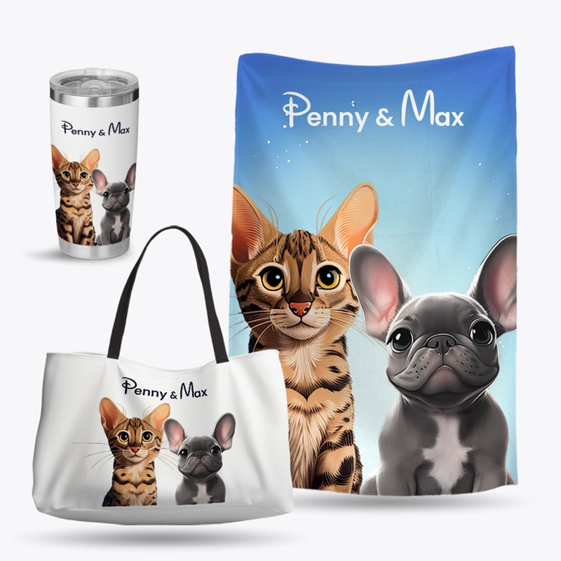 Travel Bundle  Pet Portraits   