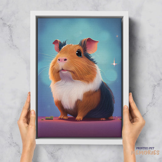Turn Your Guinea Pig Into A Cartoon Portrait